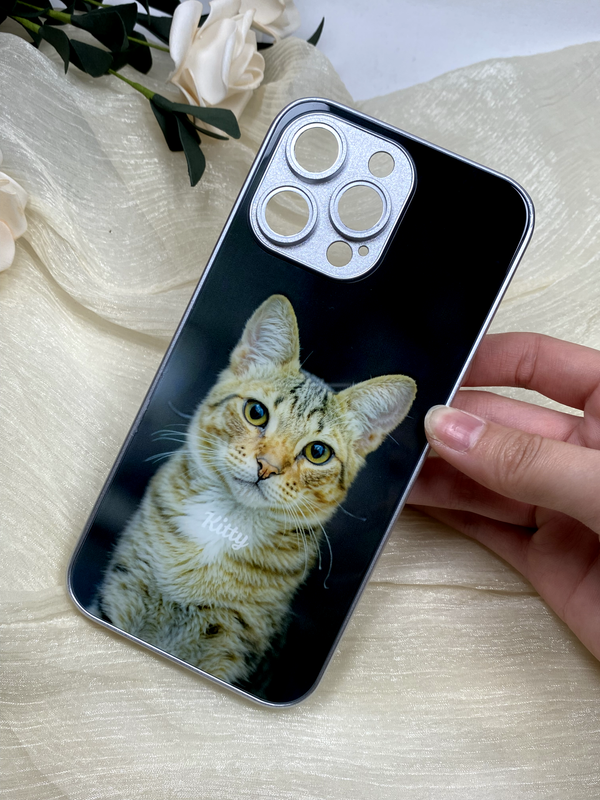 Personalized Cat Photo Phone Case – Unique & Heartwarming Gift